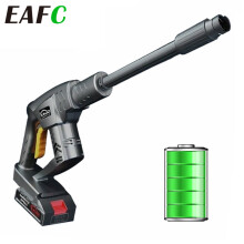 High Pressure Car Washer Rechargeable Lithium Battery Auto Spray Water Car Cleaning Gun Handhel