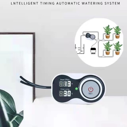 Smart Drip System Set Water Pump Automatic Watering Device Timer Garden Self-Watering