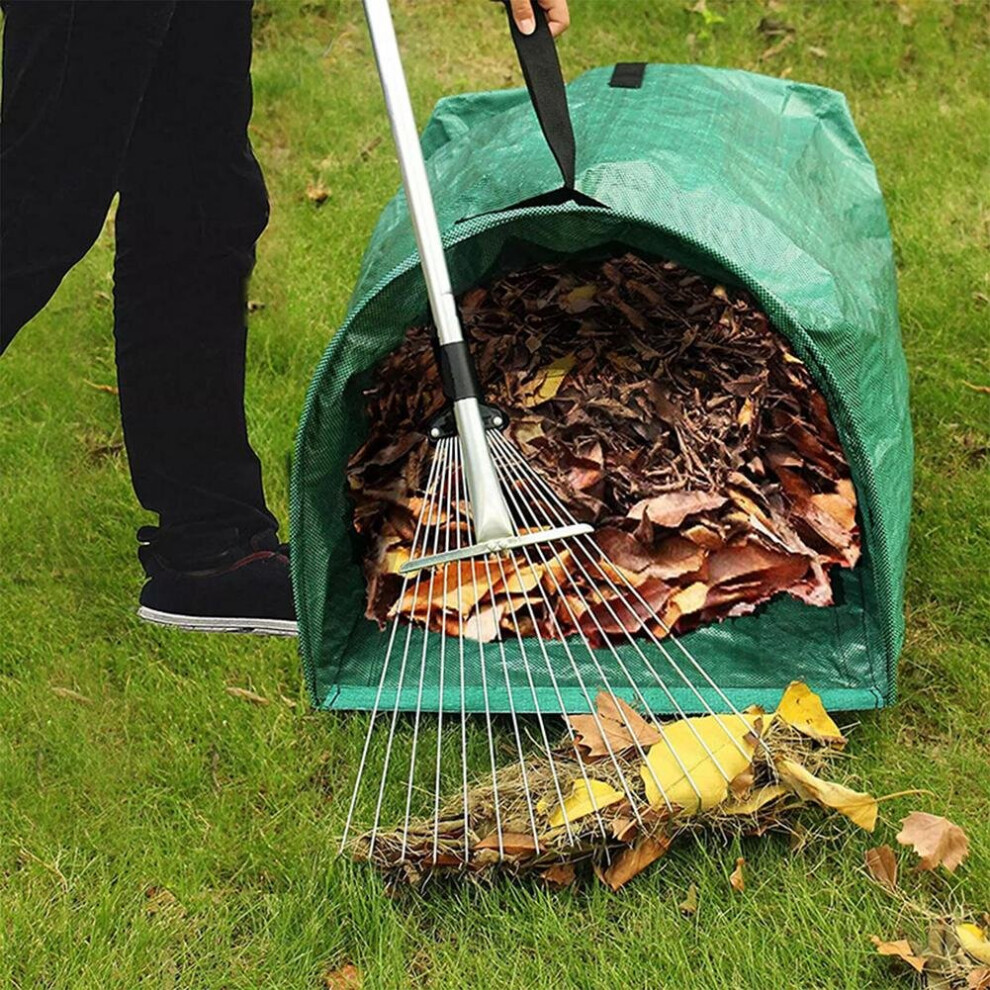 Large Capacity Garden Bag Deciduous Bag Reusable Leaf Sack Trash Can Garden Garbage Waste Colle