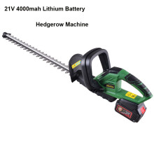 Lithium Cordless Hedge Trimmer Rechargeable Electric Trimmer Pruning Saw with Dual Blade/Saw Ga