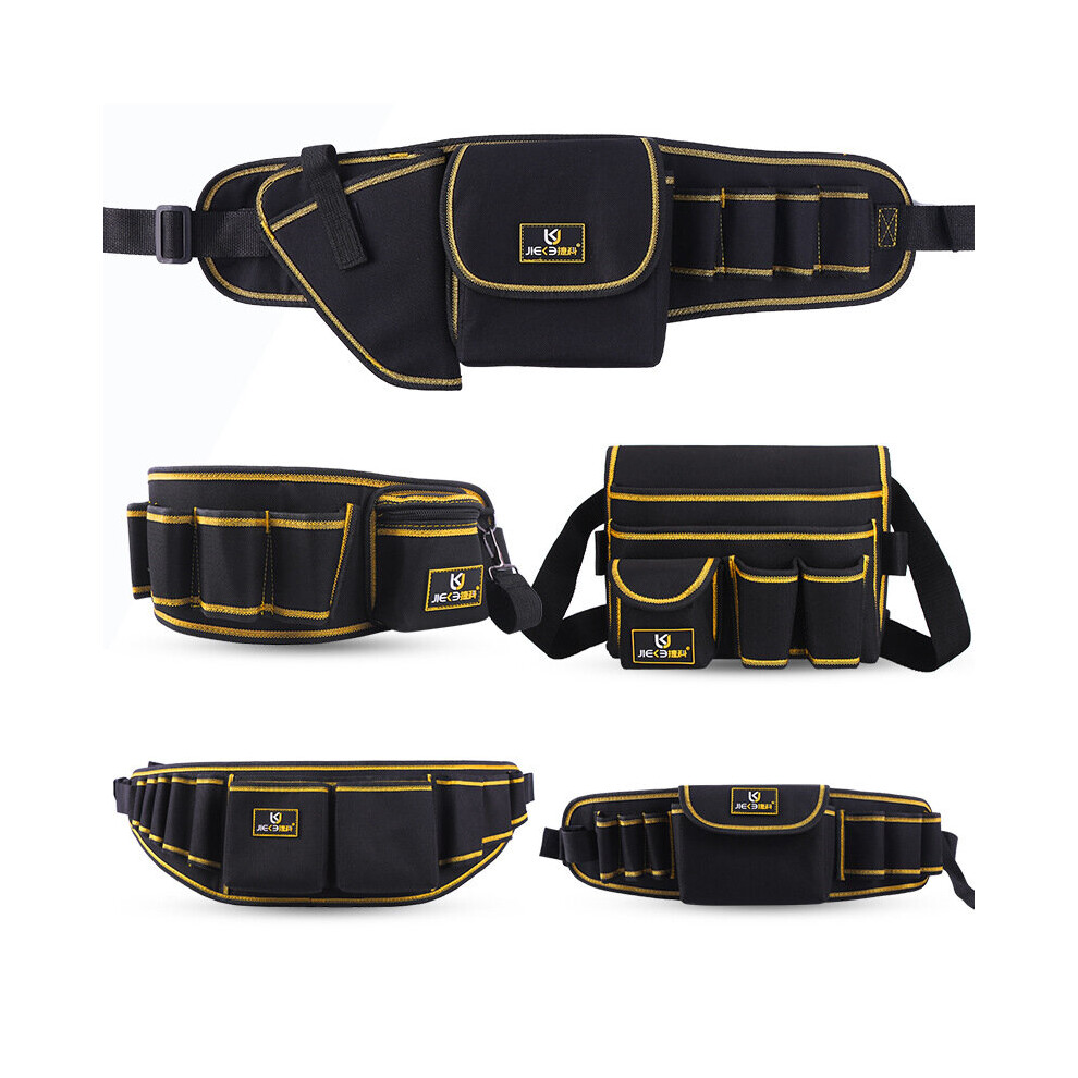 Multi Function Tools Bag Belt Bag Pouch Electrician Tools Organizer Waist 729601700330