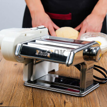 220V Pressing Flour Machine Home Electric Noodle Automatic Pasta Machine Stainless Steel Noodle
