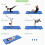 Dripex Dripex Folding Gymnastics Exercise Mat with Carry Strap 6