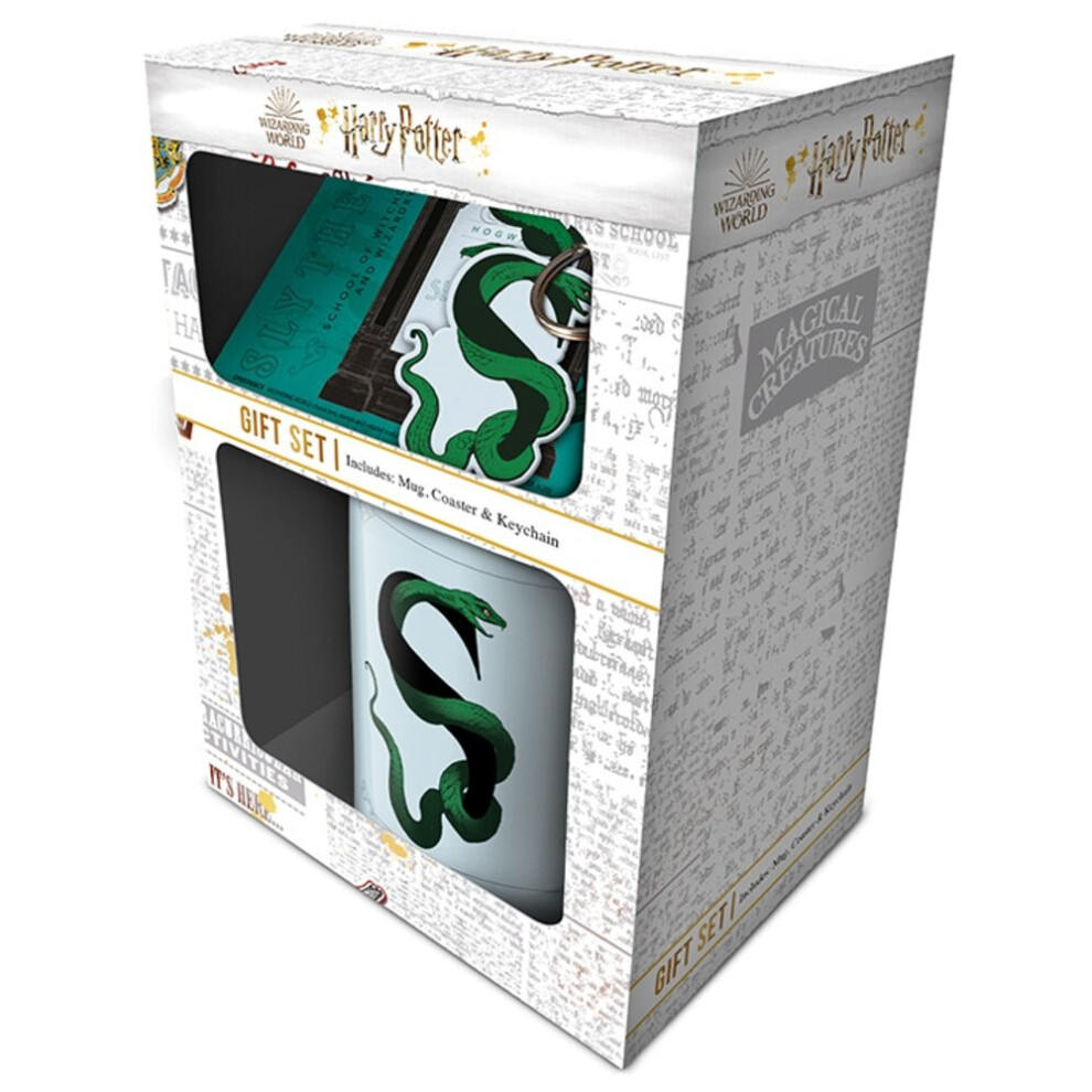 Harry Potter Intricate Houses Slytherin Mug Set