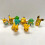 8kpl Pokemon Figures Pikachu Charmander Jigglypuff Squirtle Anime Figures Model 9