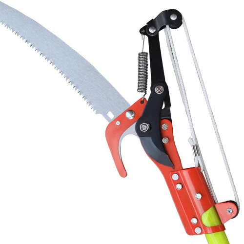 High-Altitude Extension Lopper Branch Scissors Extendable Fruit Tree Pruning Saw Cutter Garden 1
