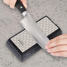 Double-Side base Diamond Sharpening Stone Whetstone Knife Kitchen Grit Chef Knife Grinding 400/