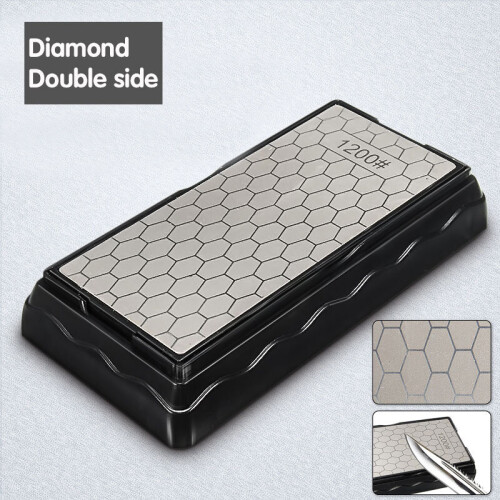 Double-Side base Diamond Sharpening Stone Whetstone Knife Kitchen Grit Chef Knife Grinding 400/ 1