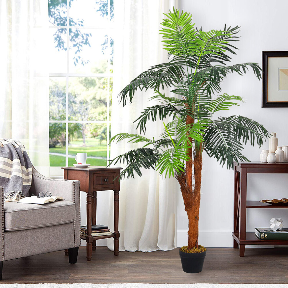 150CM Garden Artificial Palm Tree  Fake Plant in Pot