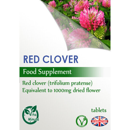 Red Clover High Strength 1000mg - 120 Tablets, Hot Flushes, Menopause 2