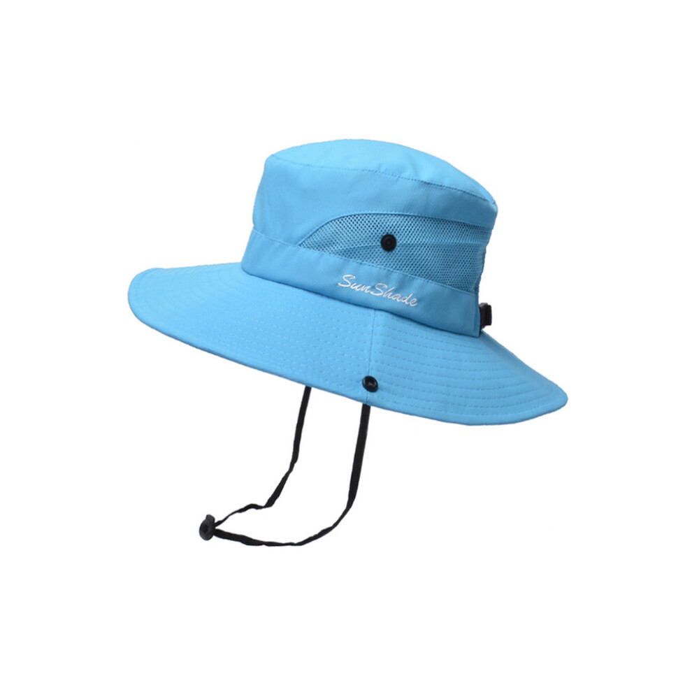 (Blue, Adult's) Colourful Summer Hat