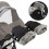Καροτσάκι Fleece Hand Muff, Αδιάβροχα αντιψυκτικά ζεστά χειμερινά γάντια 14