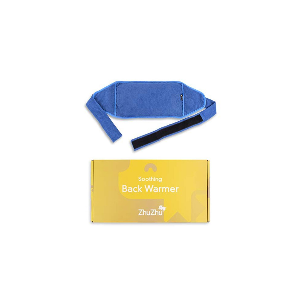Zhu-Zhu Zhu Zhu Soothing Back Warmer - Wheat Bags Microwavable - Heat Pads For Back Pain Relief - Microwave Heat Pack Belt Wrap - Heat Therapy Hot Pack U