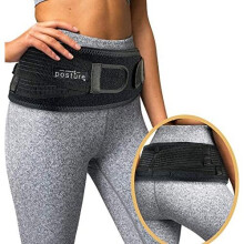 Vriksasana Posture Sacroiliac Hip Belt for Women and Men That Alleviates Sciatic, Pelvic, Lower Back, Leg and Sacral Nerve Pain Caused by Si Join