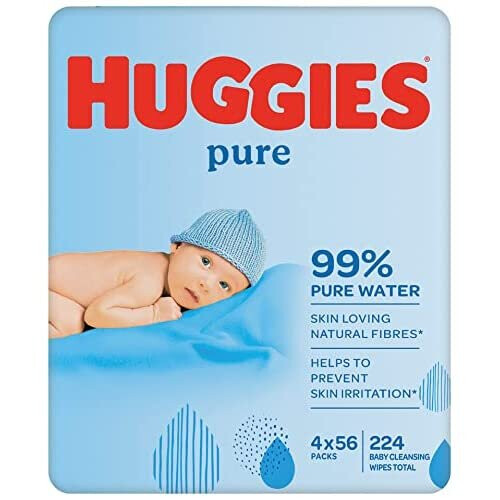 Huggies Huggies Pure Wipes Quad, 4 each 2