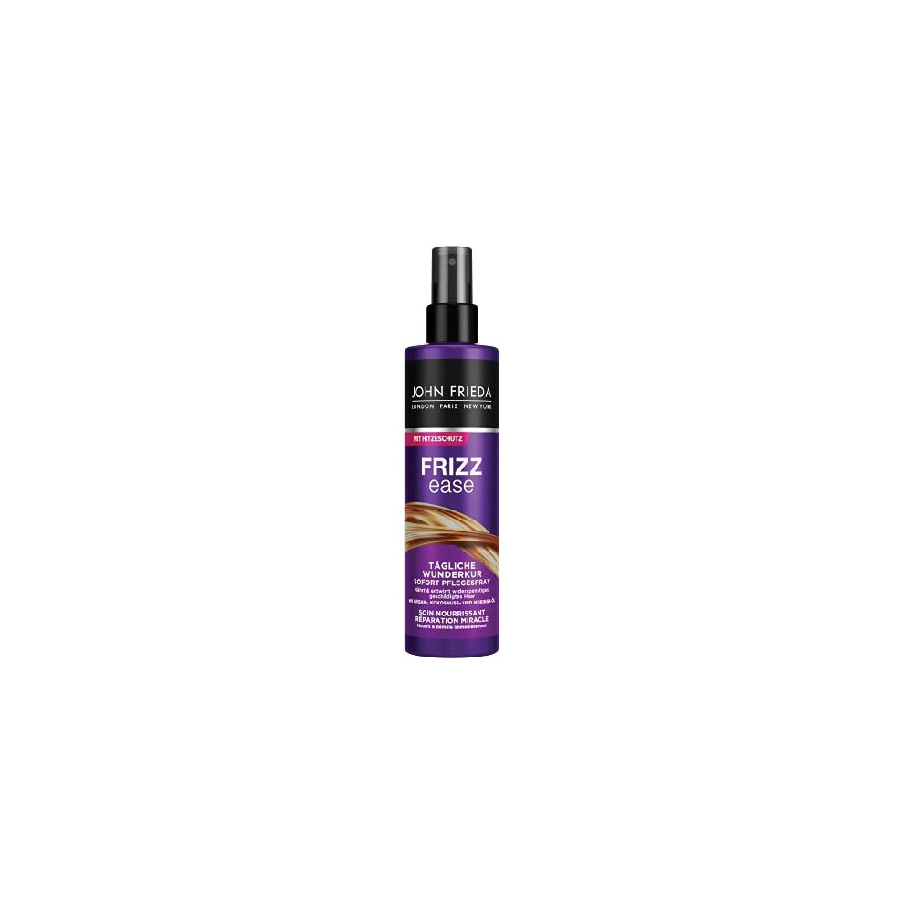 John Frieda Frizz Ease Daily Wonder Treatment Instant Care Spray - (200 ml) - Nourishes and Detangles Unruly Hair