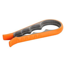 Jar Opener and Bottle Opener Get Lids Off Easily for Seniors, People Suffering from Arthritis and Anyone with Low Strength, Non-Slip Heavy-Duty C