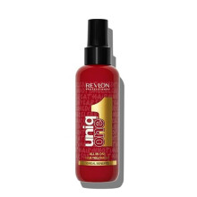 Revlon UniqONE Professional Vegan Leave In Conditioner & Hair Treatment for Shine & Frizz Control (150ml) Celebration Edition, All Hair Types