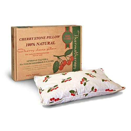 TOP MED ets Organic Cherry Stone Pillow Hot or Cold