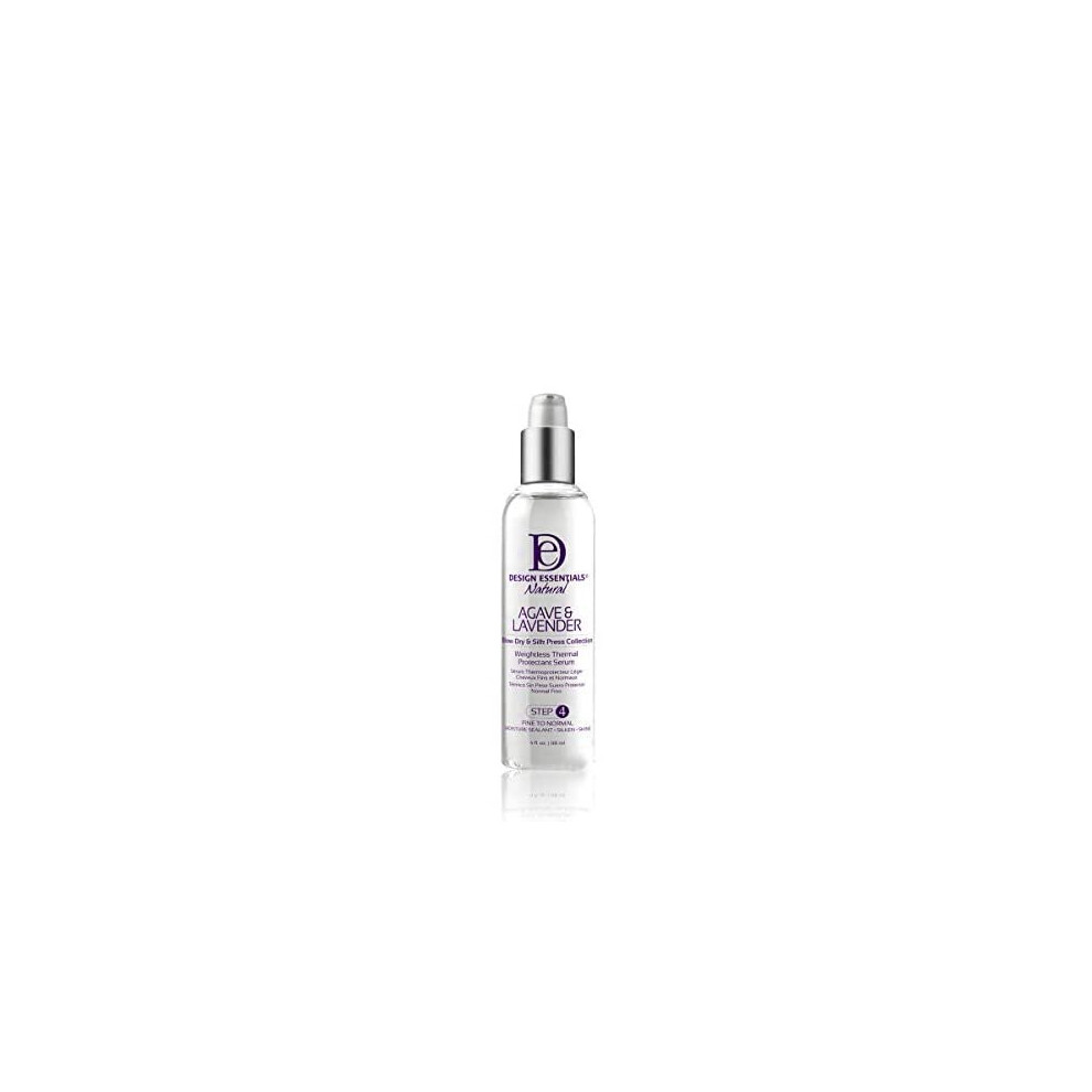 Design Essentials Agave & Lavender Weightless Thermal Protectant Serum - 4oz