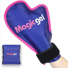 Hand Hot or Cold Pack in Glove Shape (Medium Size) for Arthritis, Chemo, Eczema & Carpal Tunnel Syndrome. Relief for Swollen & inflamed Hands in