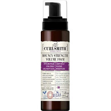 CURLSMITH - Bouncy Strength Volumen-Schaum, Styling-Schaum für lockiges & welliges Haar (7,5 fl oz)