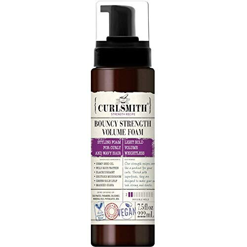 Curlsmith Bouncy Strength Volume Foam, 222ml