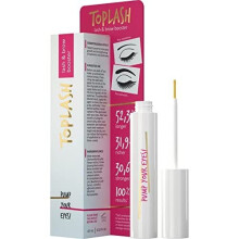 TOPLASH Eyelash Growth Serum - Innovative Eyelash and Eyebrow Growth Serum for Longer, Thicker, Fuller Brows & Lash Boost - Natural, Cruelty-Free