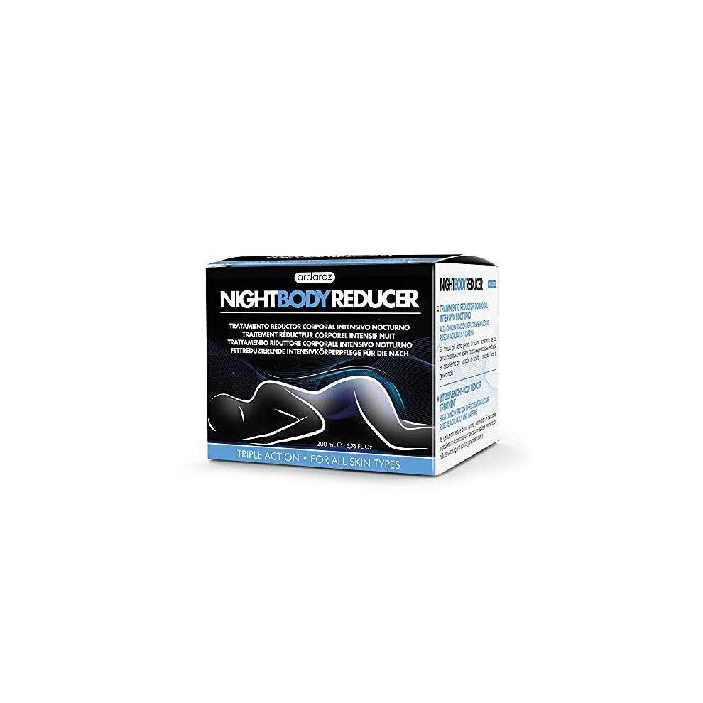 Ardaraz . Anti-Cellulite Cream. Intensive Night Abdominal Reducer Aid Triple Action. 200 Ml.