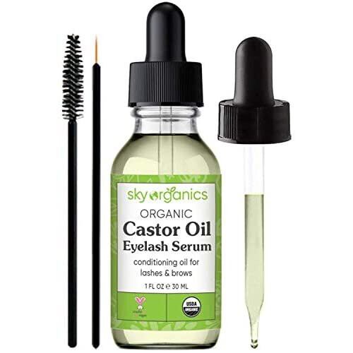 Sky Sky Organics, Bio-Rizinusöl-Wimpernserum, 1 fl oz (30 ml)
