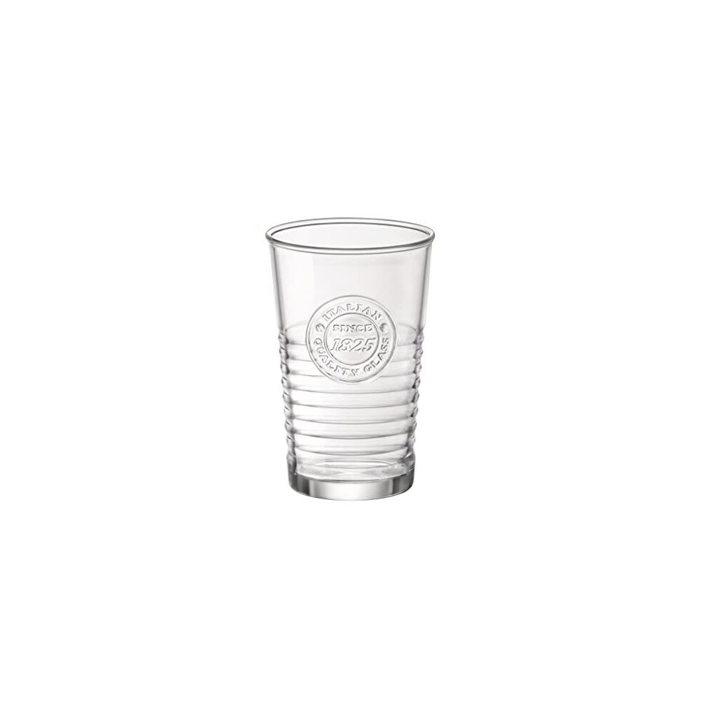 Bormioli Rocco Officina 1825 Water Glass, 11 oz. , 10.25 oz, Clear