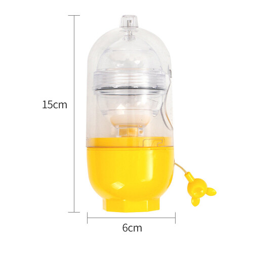 Portable Egg Cooker Tool Hand Powered Golden Egg Maker Egg Yolk White Mixer 1