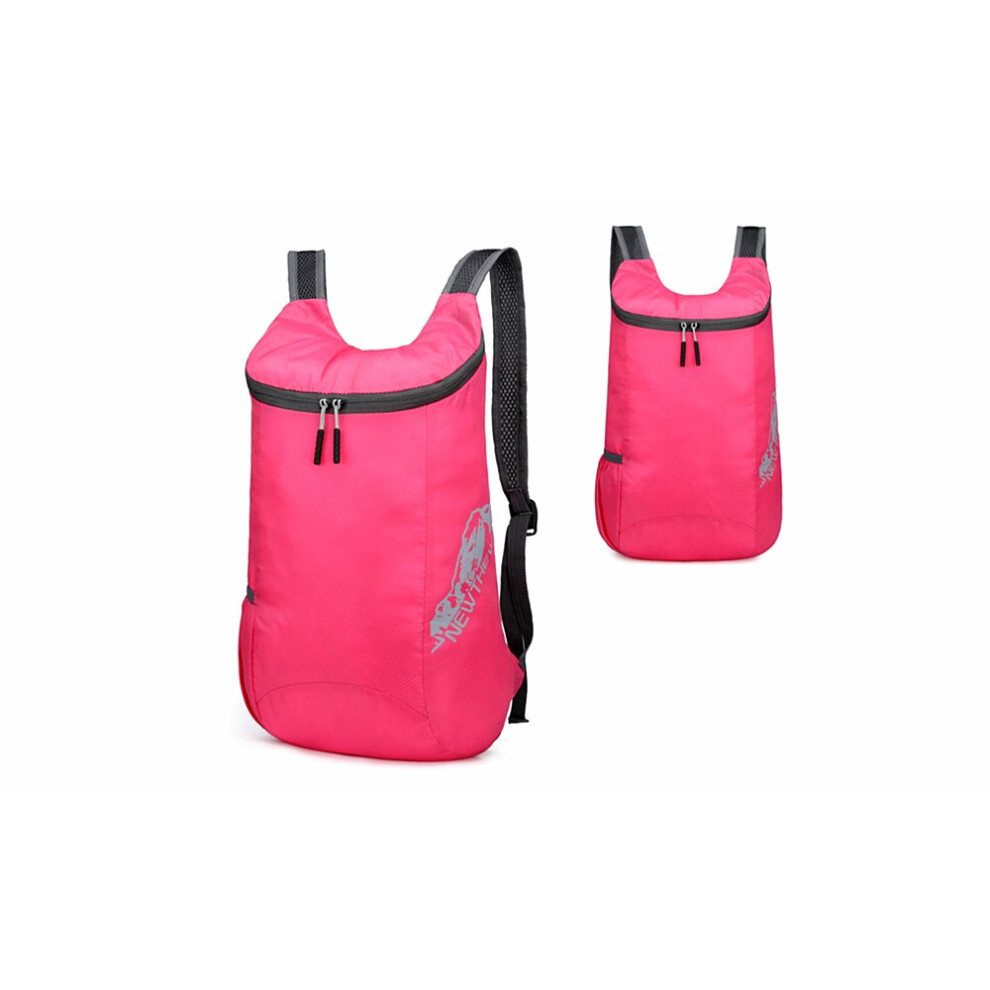 (Pink) Folding Running and Travelling Backpack