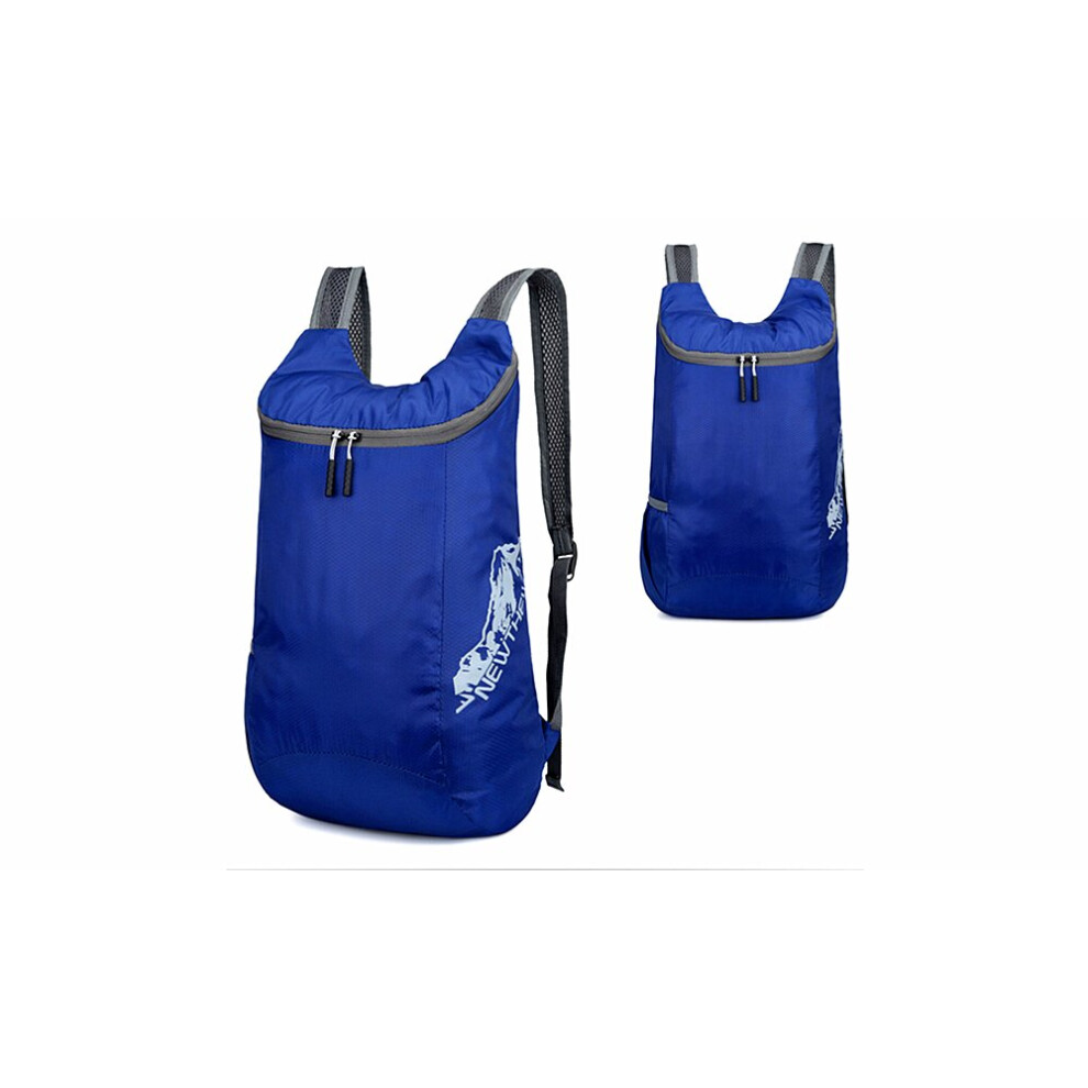 (Blue) Folding Running and Travelling Backpack