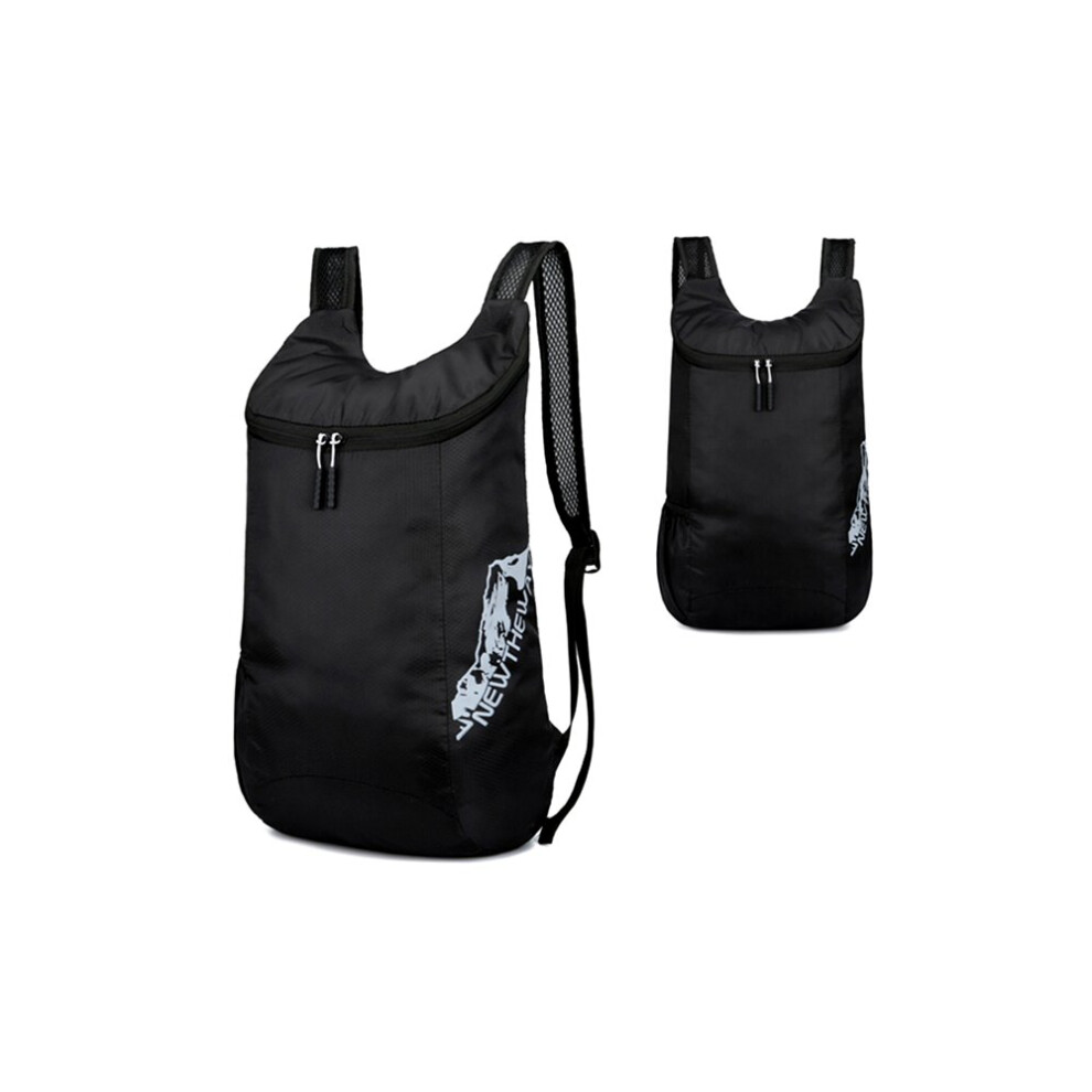 (Black) Folding Running and Travelling Backpack