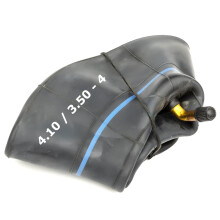 Heavy Duty 4.10/3.50-4 Innertube 4 Inch Butyl Rubber Bent Valve Electric Scooter