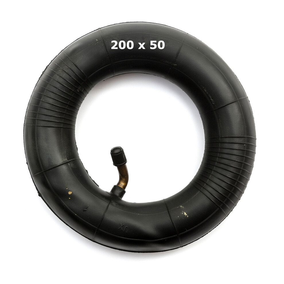 Inner Tube 200X50 Bent Valve Fits Petrol Scooter 200 X 50 8X2 Tyre Wheel 5056213574642