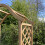 Selections Wooden Garden Arch with Curved Top (Tan) 4