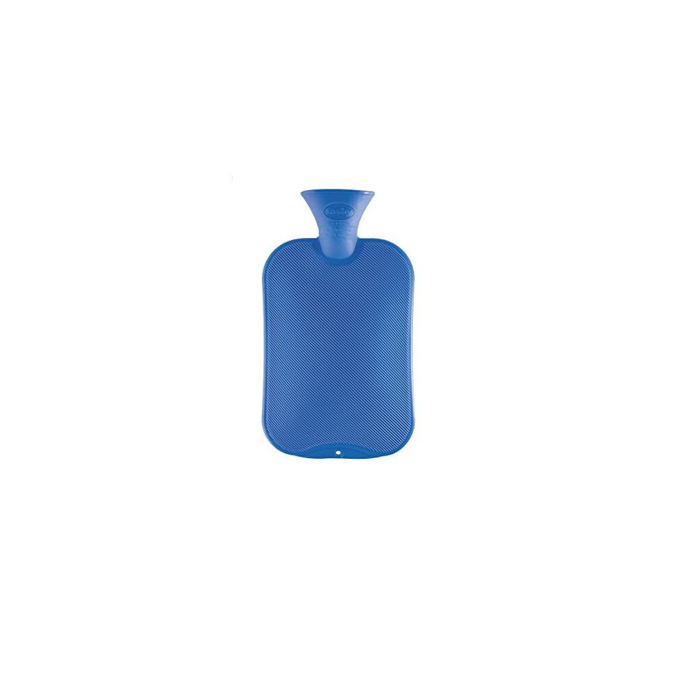 Fashy Single Ribbed Hot Water Bottle 2.0L