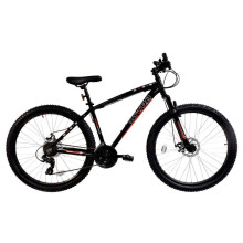 Basis El Toro Hardtail Mountain Bike, 27.5" Wheel, 18s - Black/Red