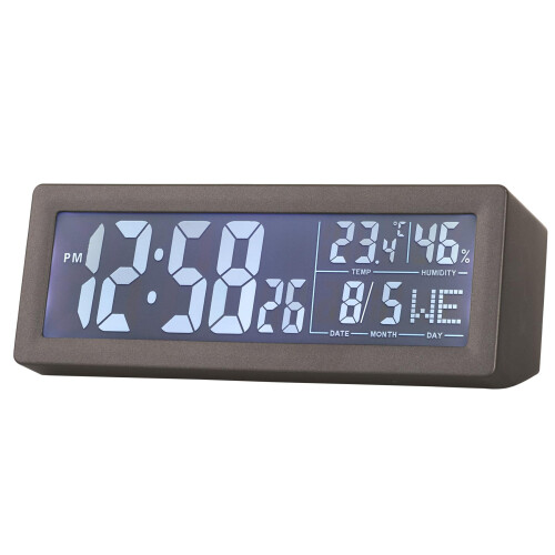 Acctim Acctim Karminski Digital Multi Function Alarm Clock in Grey