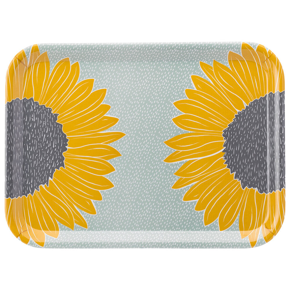 Large Serving Tray Sunflower Artisan Flower English Tableware Co.