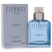 Eternity Aqua by Calvin Klein Eau De Toilette Spray 100ml/3.3 oz