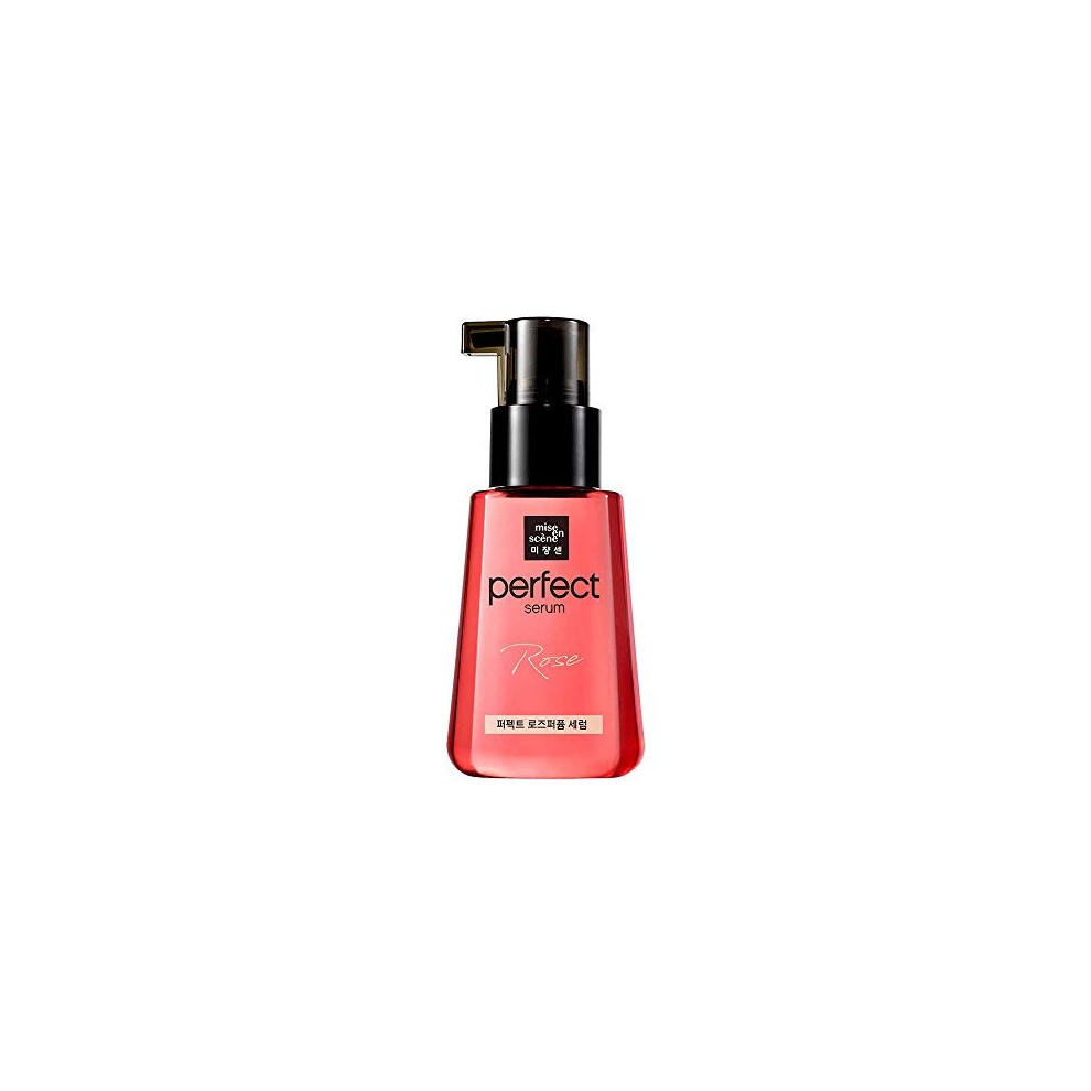 Mise-En-Scene Perfect Rose Perfume Serum 80Ml (2.7Oz) - Delicate Rose Scent, Long-Lasting Fragrance