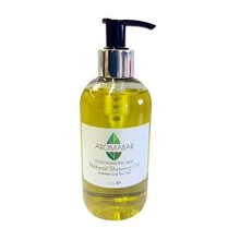 Natural Shaving Oil with Lavender & Tea Tree Essential Oils 250ml Pre Shave Oil 100% Pure with Pump Dispenser or Use as a Post Shave Moisturiser