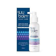 Suu Balm - Scalp Care Rapid Itch Relief Spray Moisturiser - Dry, Itchy, Flaky Scalp Treatment (100ml)