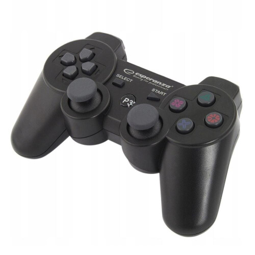Esperanza EGG109K Gaming Controller Black Bluetooth Joystick Analogue Playstation 3