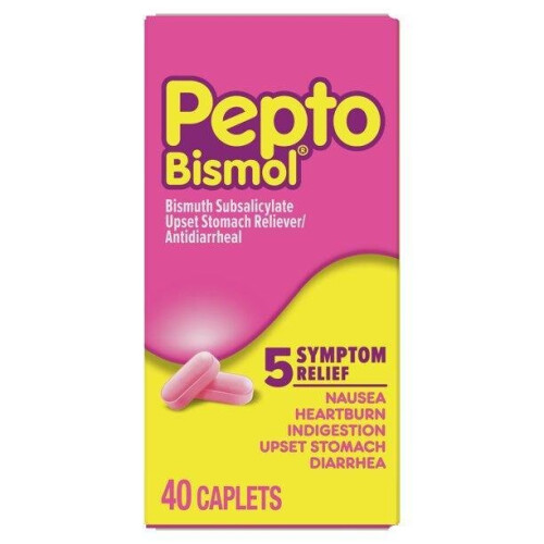 Pepto Bismol, 40 Comprimidos