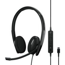 Micro-casque - EPOS I SENNHEISER - ADAPT 160 USB-C II - Filaire - Sur-oreille - Noir