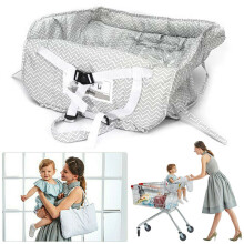 Baby Shopping Cart Cover Protector Mat Baby Trolley Seat Chair Cushion